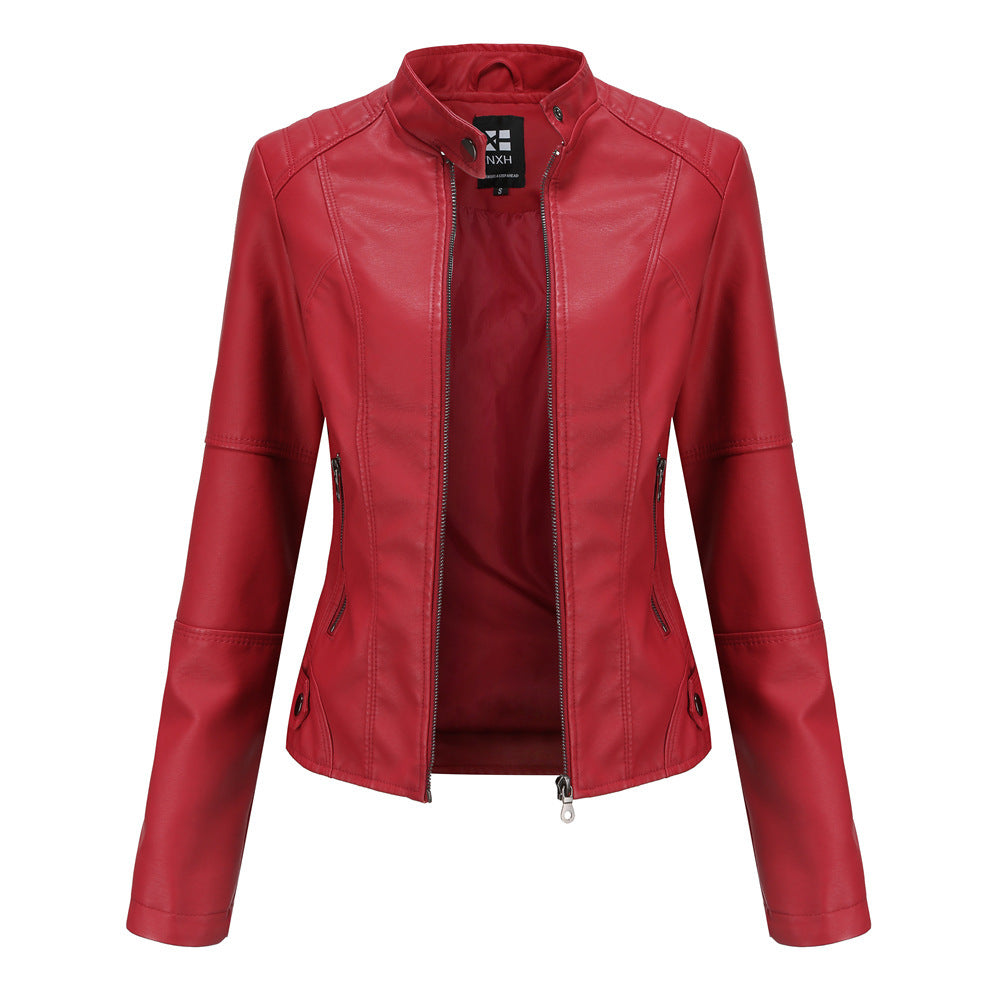 Veste « Cuir Élégant » – Coupe Slim & Urbain