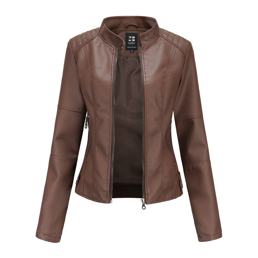 Veste « Cuir Élégant » – Coupe Slim & Urbain