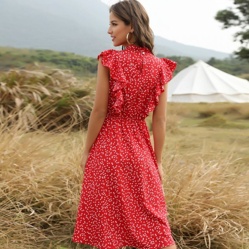 Robe d’Été « Légende Aérienne » – Maxi & Fluide