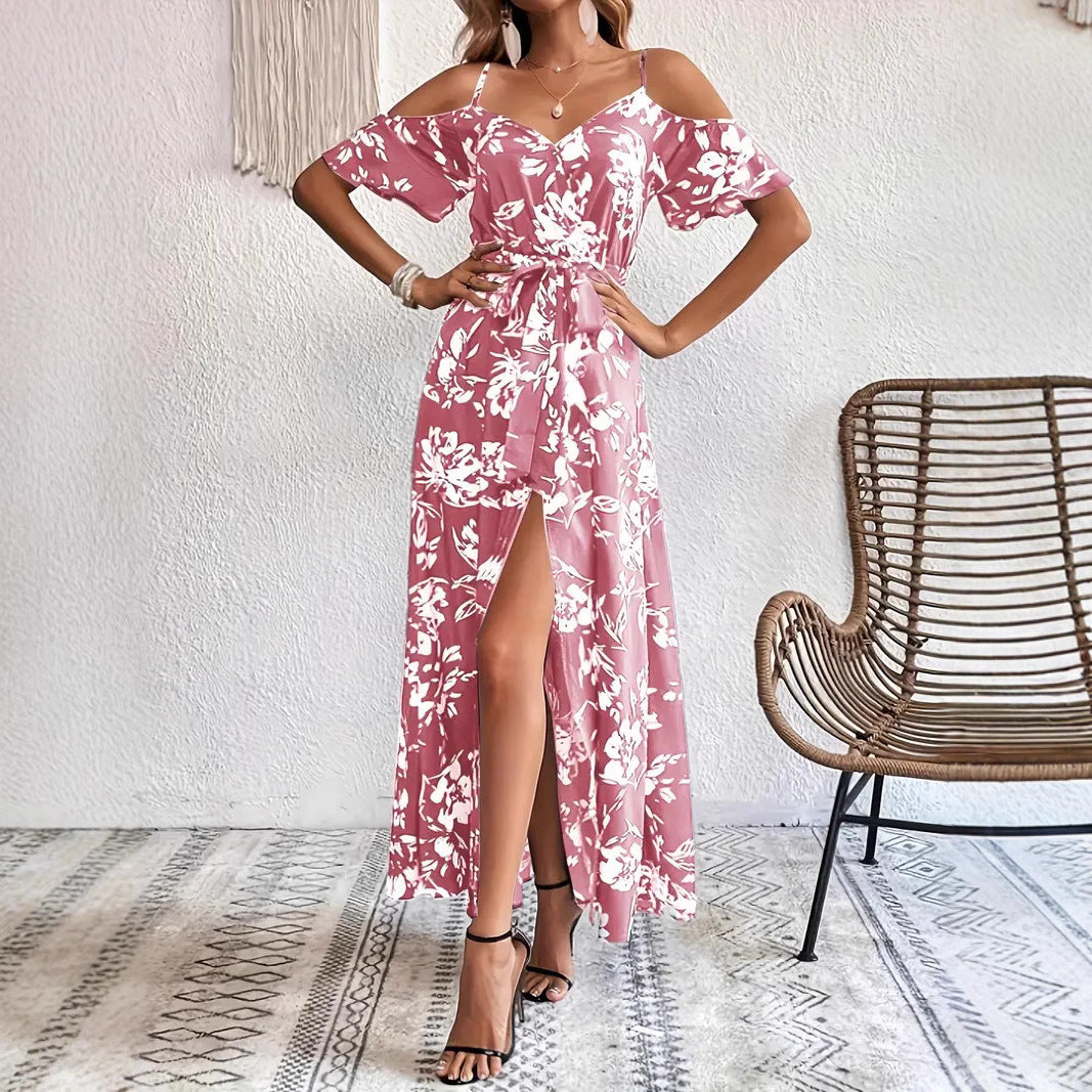 Robe d’Été « Éclat Floral » – Fluide & Romantique