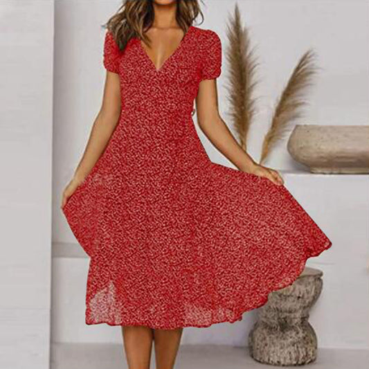 Robe d’Été « Douce Promesse » – Élégante & Nouée