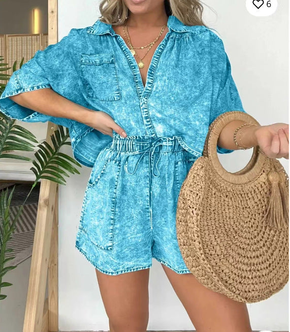 Ensemble « Denim Sauvage » – Confort & Style Urbain