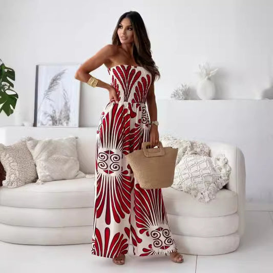 Ensemble « Charme Câlin » – Off-Shoulder & Taille Marquée