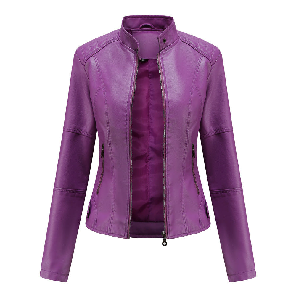 Veste « Cuir Élégant » – Coupe Slim & Urbain