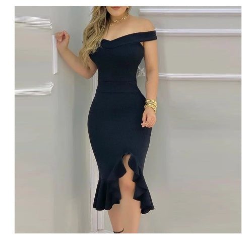 Robe de Nuit « Carmine Twist » – Élégance & Drama