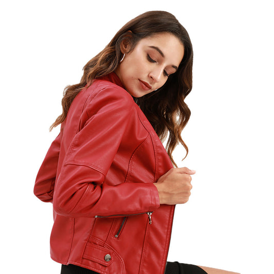 Veste « Cuir Élégant » – Coupe Slim & Urbain
