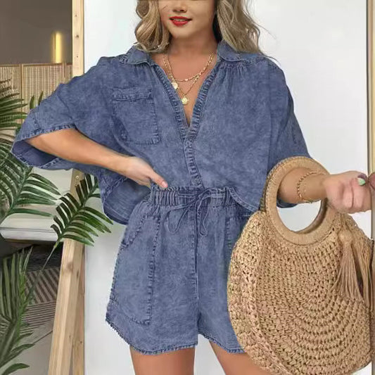 Ensemble « Denim Sauvage » – Confort & Style Urbain