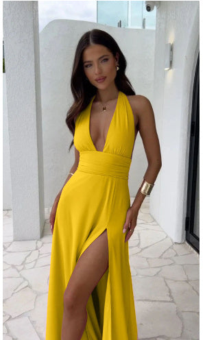 Robe de soirée « Sirène Délurée » – Fendue & Évidente