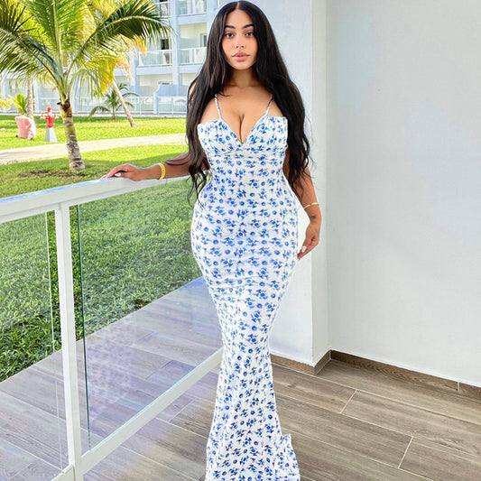 Robe d’Été « Soleil Levant » – Fluide & Florale