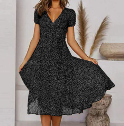Robe d’Été « Douce Promesse » – Élégante & Nouée