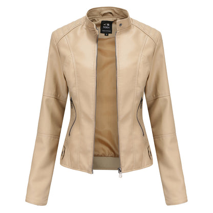 Veste « Cuir Élégant » – Coupe Slim & Urbain