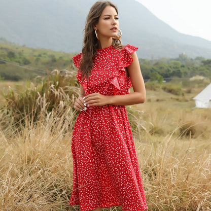 Robe d’Été « Légende Aérienne » – Maxi & Fluide