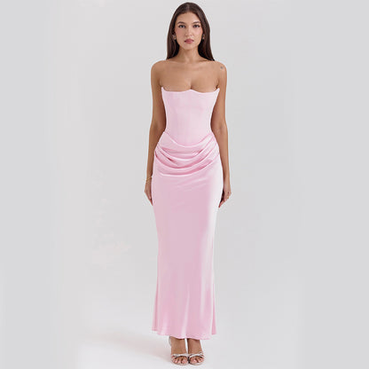 Robe de soirée « Ombre Nue » – Chic & Subtilement Provocante