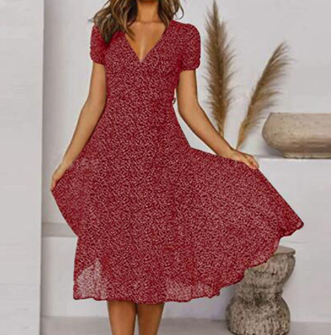 Robe d’Été « Douce Promesse » – Élégante & Nouée