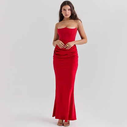 Robe de soirée « Ombre Nue » – Chic & Subtilement Provocante