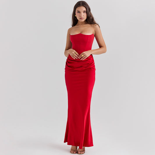 Robe de soirée « Ombre Nue » – Chic & Subtilement Provocante
