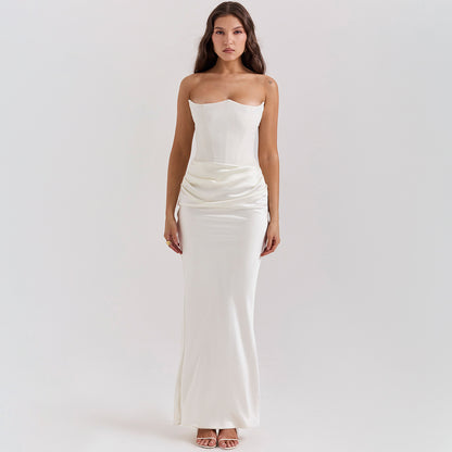 Robe de soirée « Ombre Nue » – Chic & Subtilement Provocante