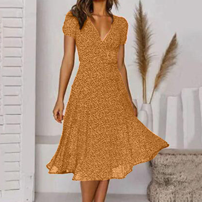 Robe d’Été « Douce Promesse » – Élégante & Nouée