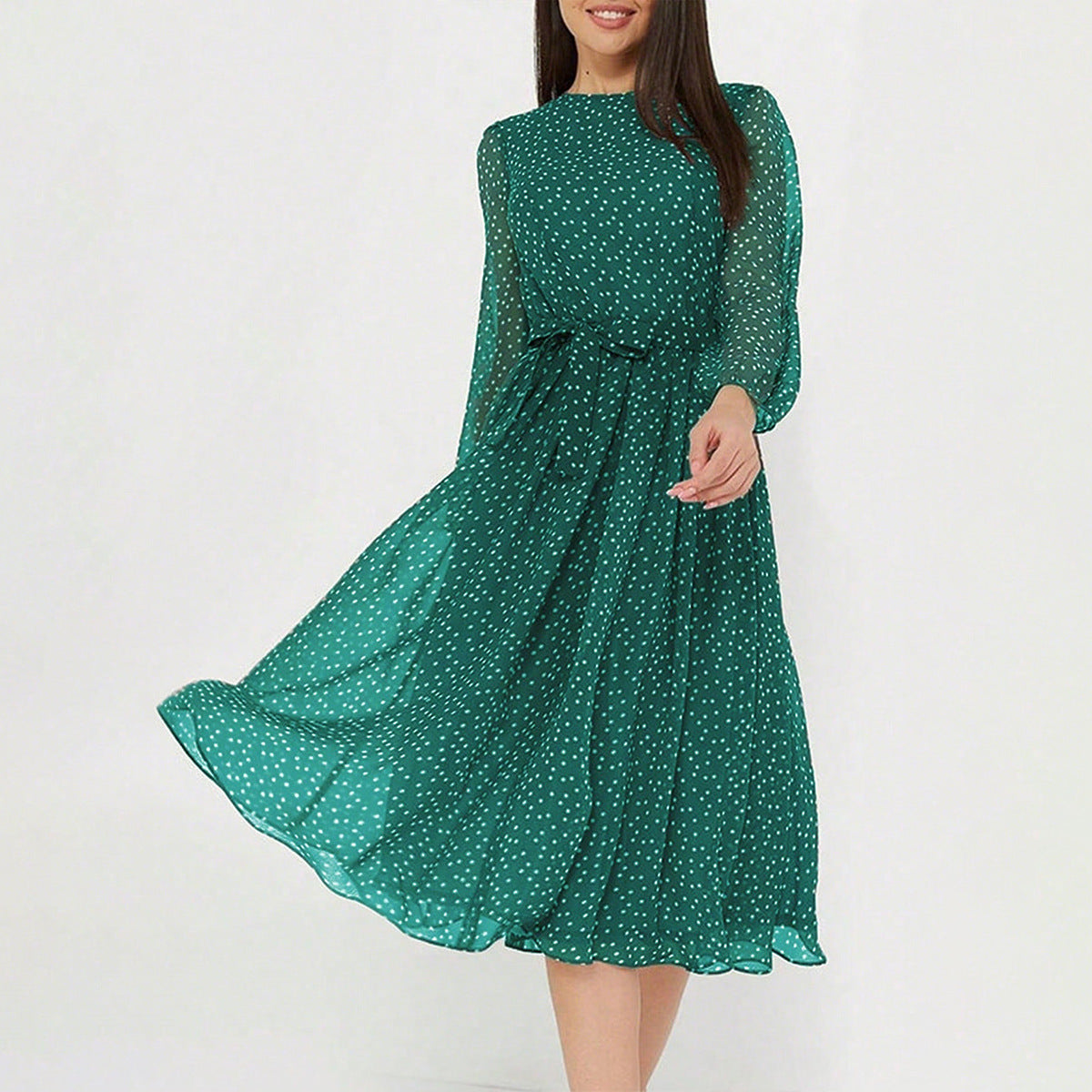 Robe d’Été « Balade Romaine » – Maxi Chic & Fluide