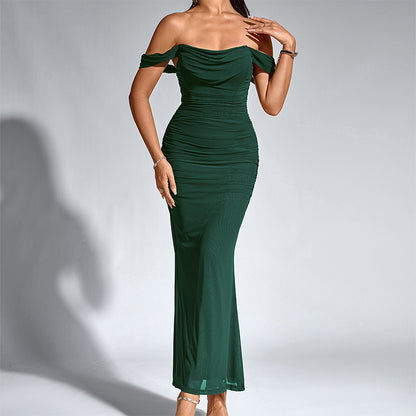 Robe Longue « Élyna » – Moulante & Élégante