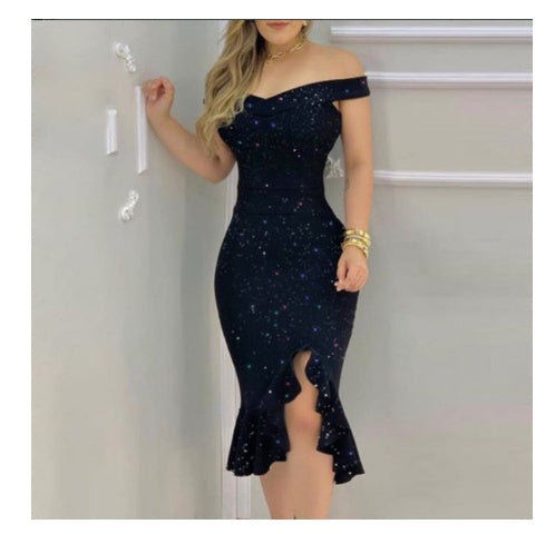 Robe de Nuit « Carmine Twist » – Élégance & Drama