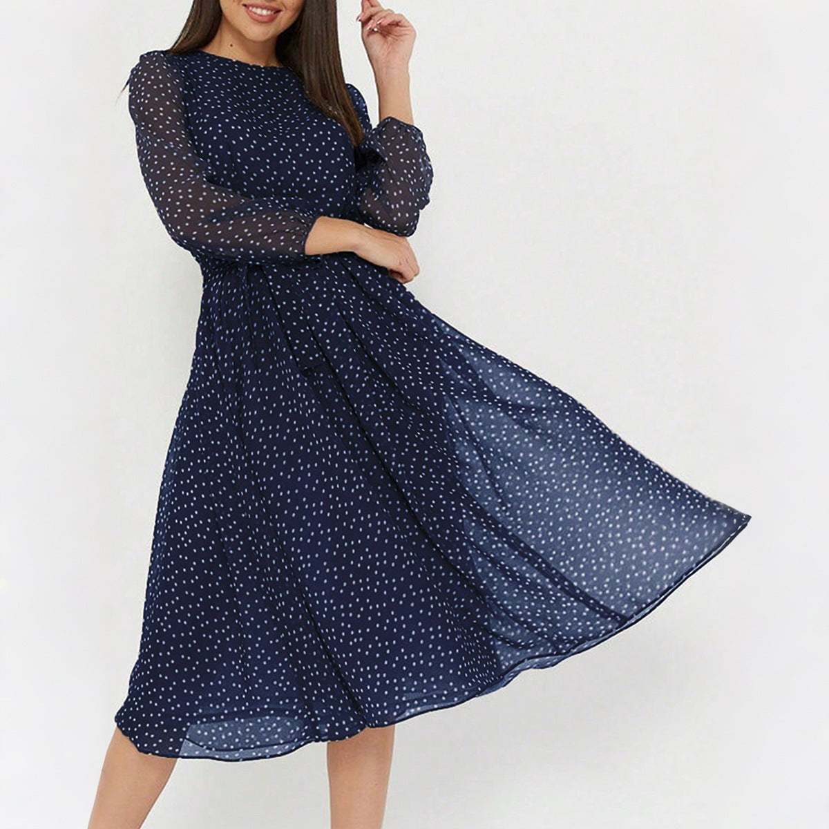 Robe d’Été « Balade Romaine » – Maxi Chic & Fluide