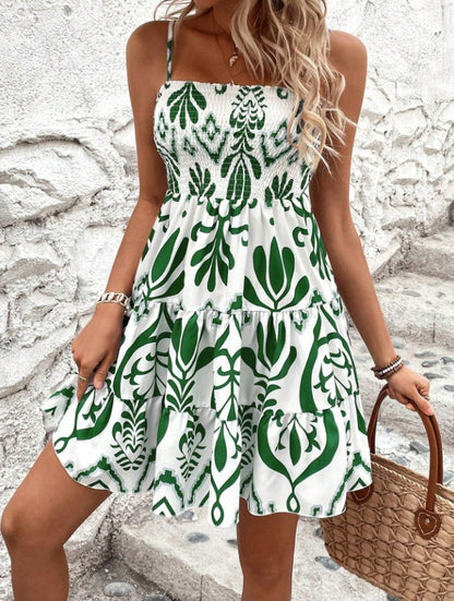 Robe d’Été « Libre Élan » – Fluide & Sans Manches