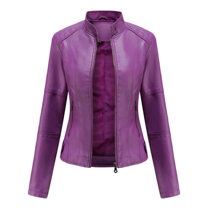 Veste « Cuir Élégant » – Coupe Slim & Urbain
