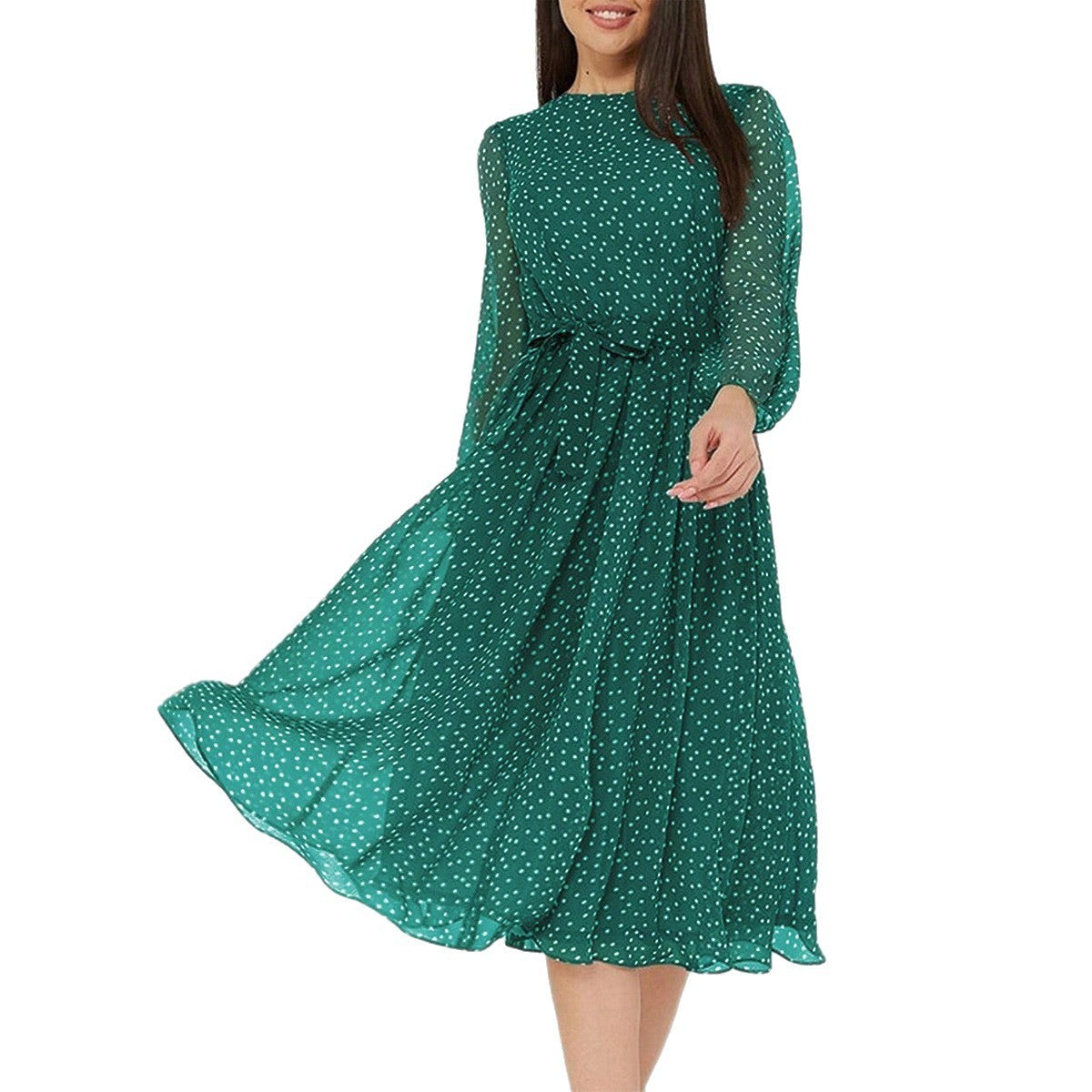 Robe d’Été « Balade Romaine » – Maxi Chic & Fluide
