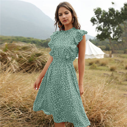Robe d’Été « Légende Aérienne » – Maxi & Fluide