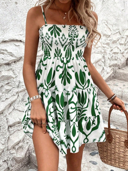 Robe d’Été « Libre Élan » – Fluide & Sans Manches